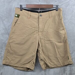 Howler Brothers Size 32 Horizon Hybrid Shorts Tan Khaki Ripstop